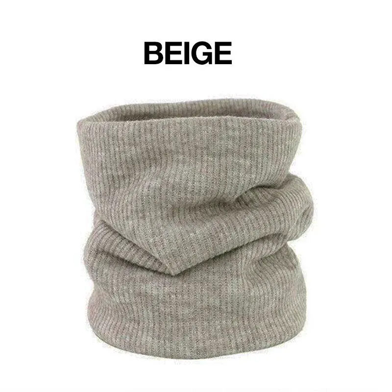 Fleece Neck Warmer Thermal Tube Scarf Winter Snood Hat for Men Women Outdoor
