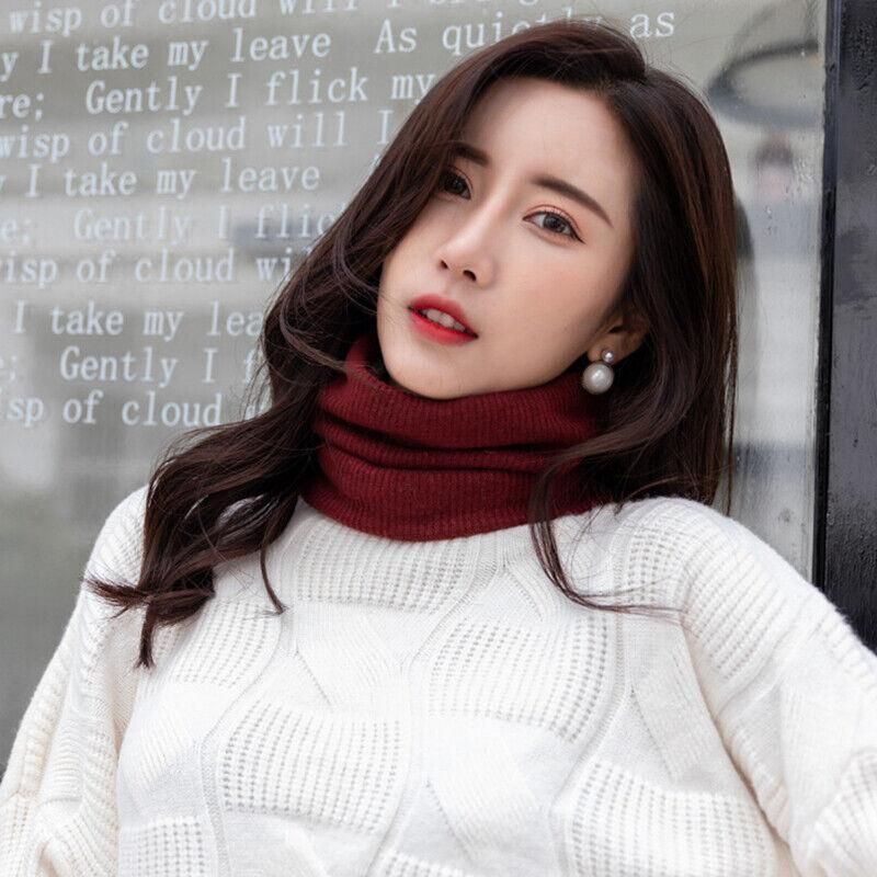 Fleece Neck Warmer Thermal Tube Scarf Winter Snood Hat for Men Women Outdoor view 7