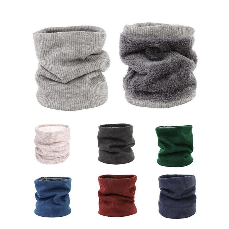 Fleece Neck Warmer Thermal Tube Scarf Winter Snood Hat for Men Women Outdoor view 3
