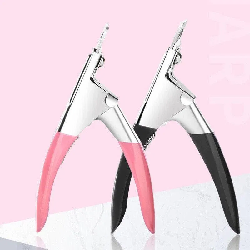 Acrylic Nail Tip Cutter False Nail Clipper U Shape Manicure Art Trimmer Tool view 6