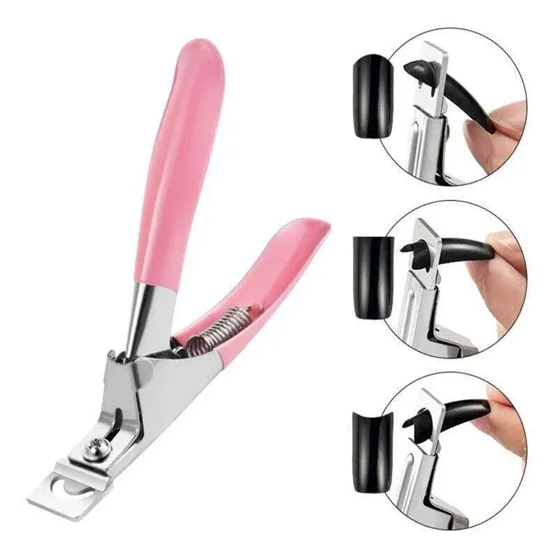 Acrylic Nail Tip Cutter False Nail Clipper U Shape Manicure Art Trimmer Tool view 12