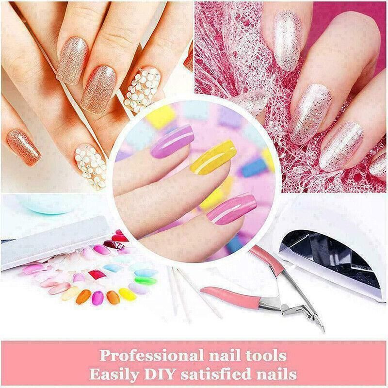 Acrylic Nail Tip Cutter False Nail Clipper U Shape Manicure Art Trimmer Tool - Red view 9