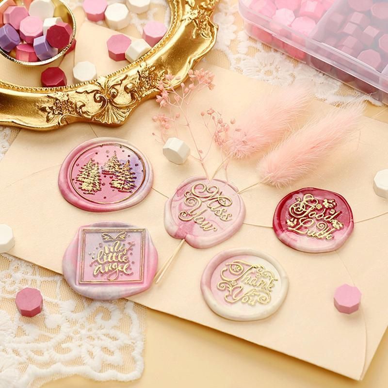 600 X Colour Sealing Wax Mix Metallic Stick Beads Stamp Seal Candle Envelope view 6
