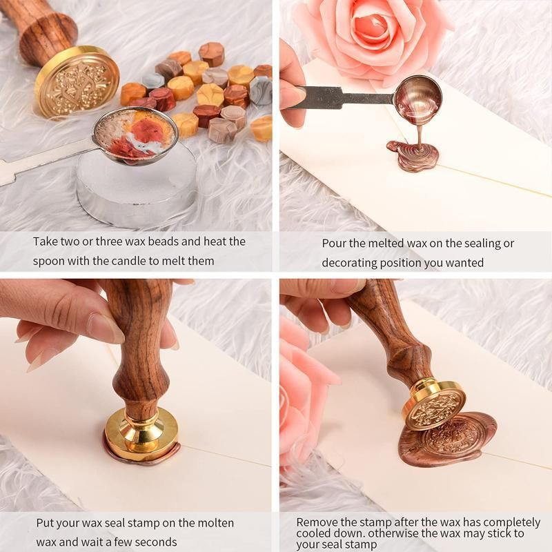 600 X Colour Sealing Wax Mix Metallic Stick Beads Stamp Seal Candle Envelope view 12