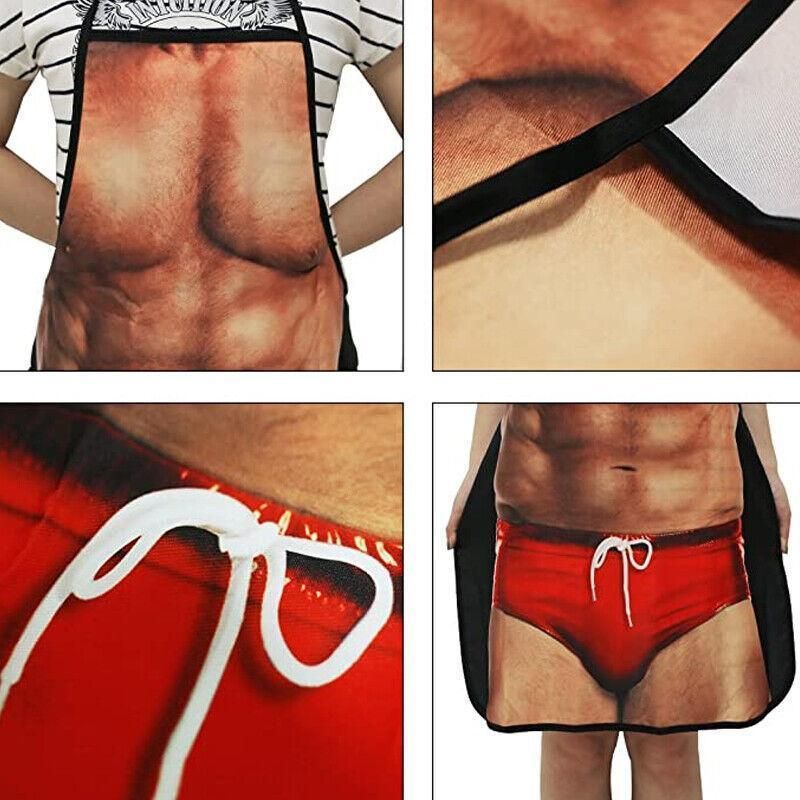 Funny Adult Men Women Novelty Aprons Party Game Cooking Kitchen BBQ Baking view 5