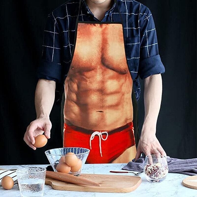 Funny Adult Men Women Novelty Aprons Party Game Cooking Kitchen BBQ Baking view 6
