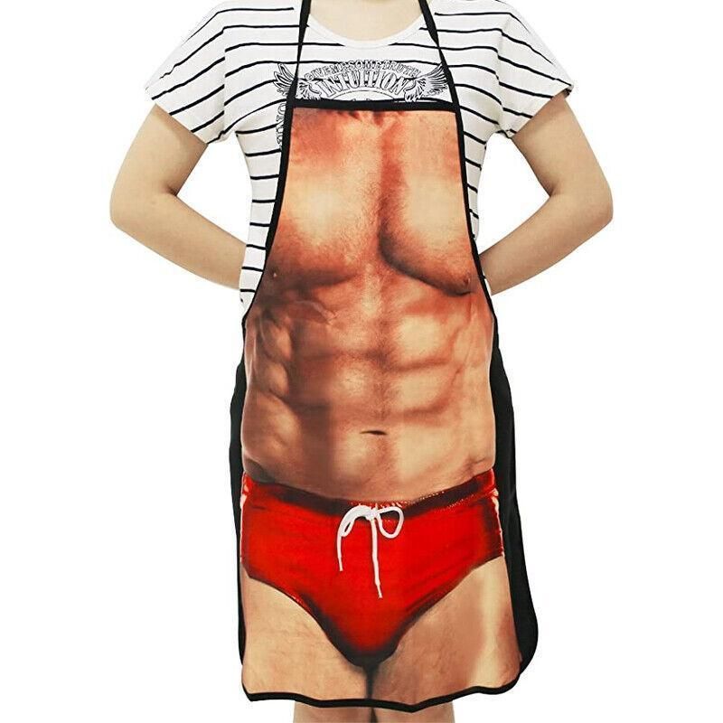 Funny Adult Men Women Novelty Aprons Party Game Cooking Kitchen BBQ Baking view 9