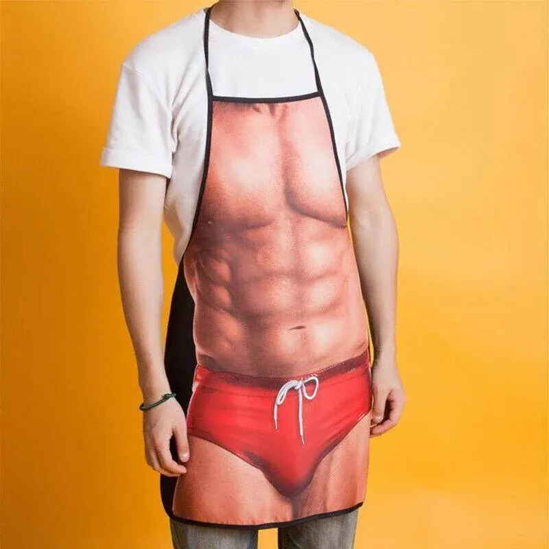 Funny Adult Men Women Novelty Aprons Party Game Cooking Kitchen BBQ Baking view 10