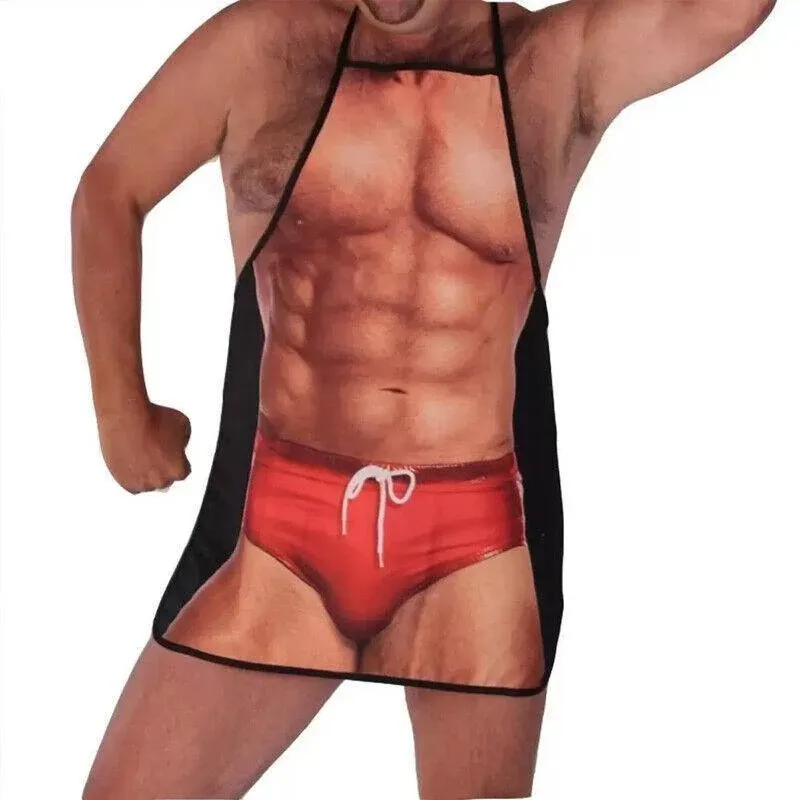 Funny Adult Men Women Novelty Aprons Party Game Cooking Kitchen BBQ Baking view 11