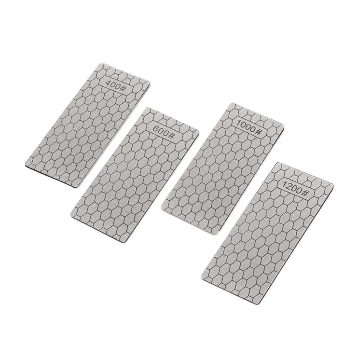 4pcs Diamond Knife Sharpener Sharpening Stone Honeycomb Grind Sharpener Kit view 11