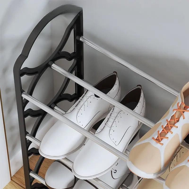 Four Layer Shoe Rack Storage Organizer Multi Tier Shoe Shelf for Entryway view 14