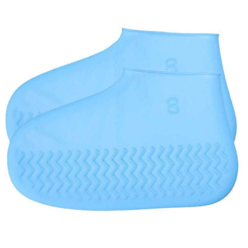 Shoe Cover Waterproof Silicone Non Slip Rain Water Rubber Foot Boot Overshoe S view 10