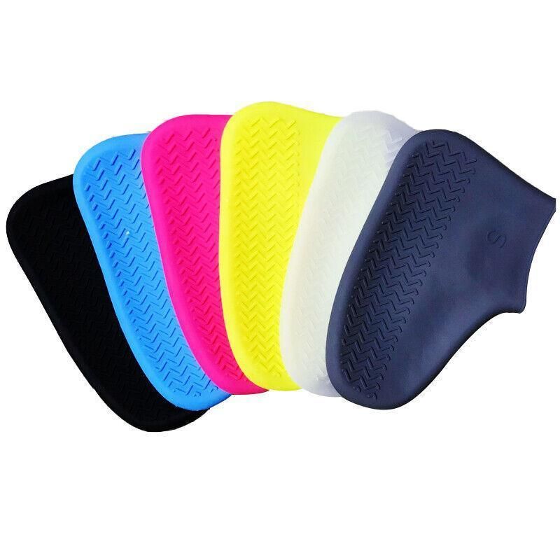 Shoe Cover Waterproof Silicone Non Slip Rain Water Rubber Foot Boot Overshoe L view 13
