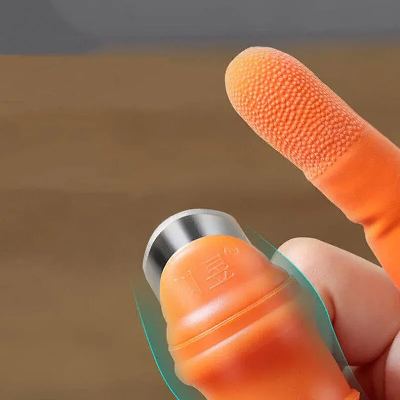 Garden Silicone Thumb Knife Finger Cutter Vegetable Harvesting Tool Picking