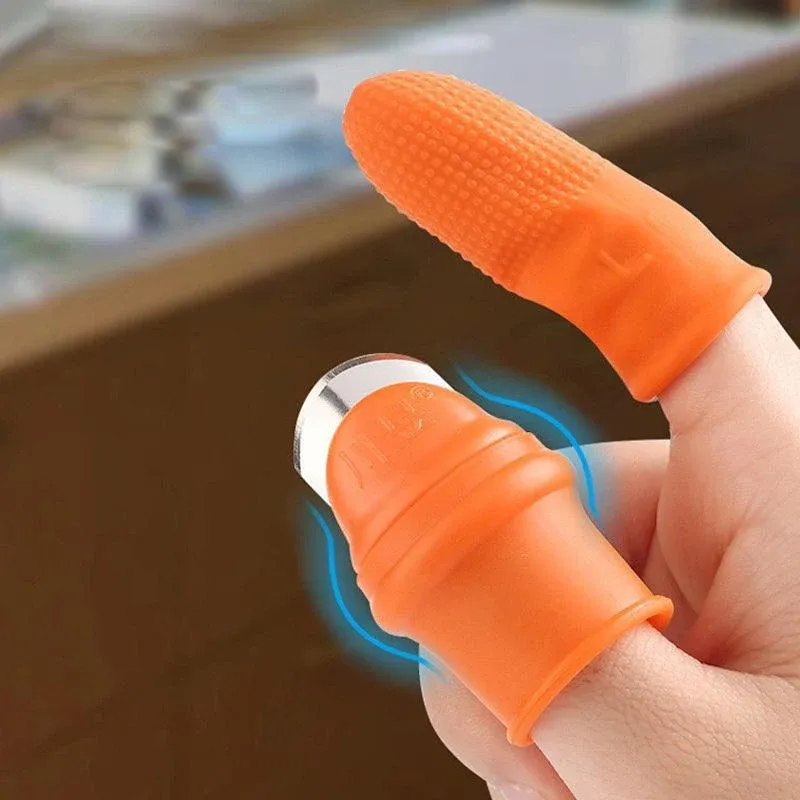 Garden Silicone Thumb Knife Finger Cutter Vegetable Harvesting Tool Picking view 10