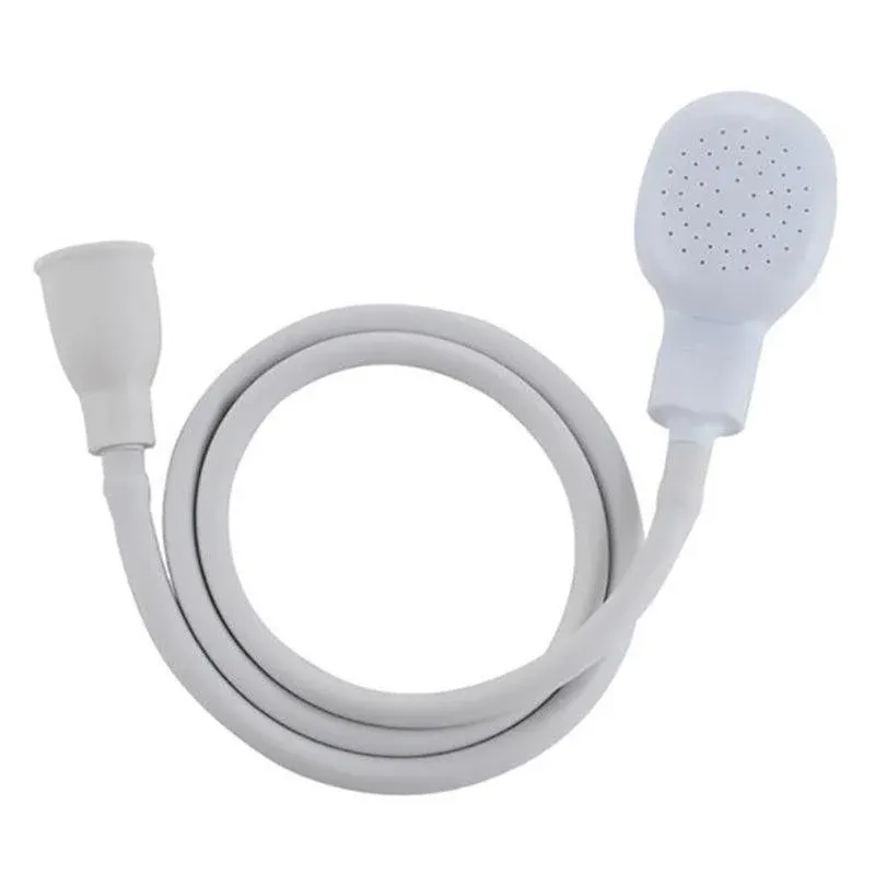 Pet Shower Spray Hose Single Tap Sink Bath Washing Holder Dog Head Attachment view 2