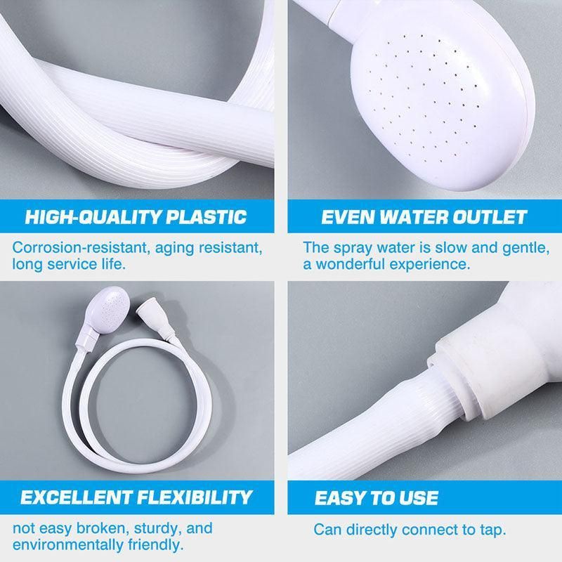 Pet Shower Spray Hose Single Tap Sink Bath Washing Holder Dog Head Attachment view 11