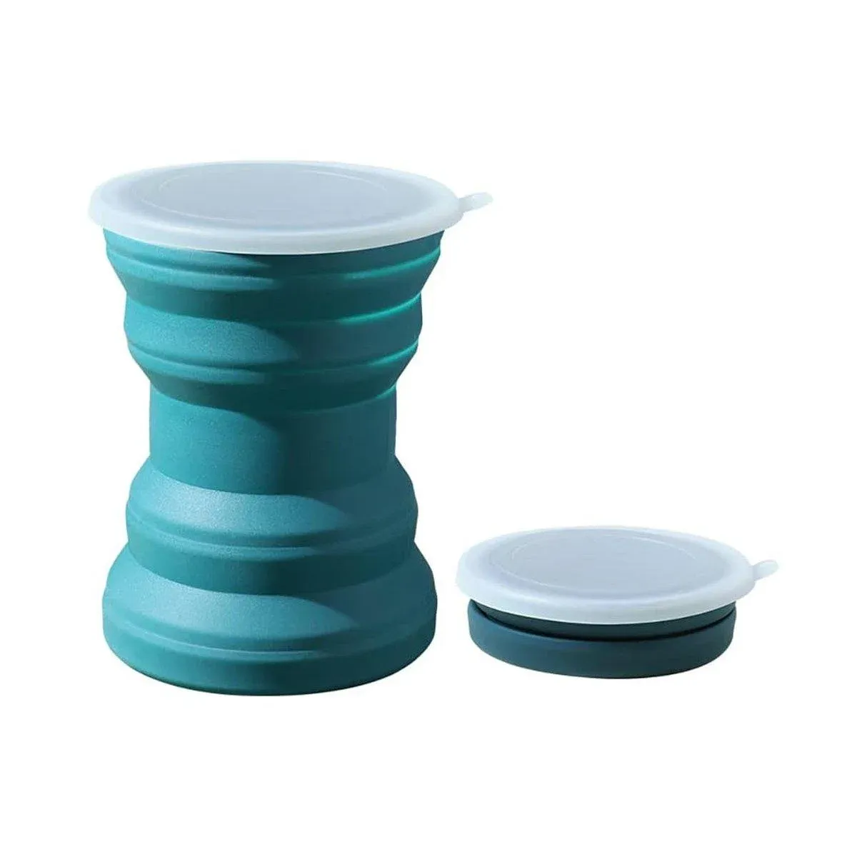 Silicone Folding Travel Mug Portable Retractable Collapsible Mug Outdoor