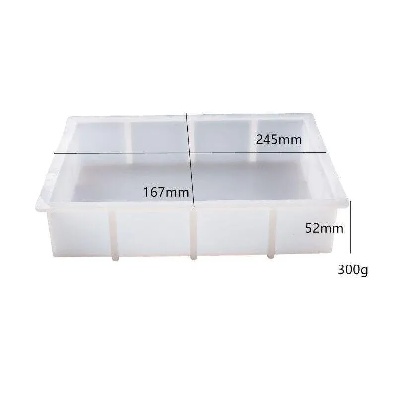 New Large Crystal Epoxy Resin Mold Geometry Cube Specimen Love Heart Round view 10