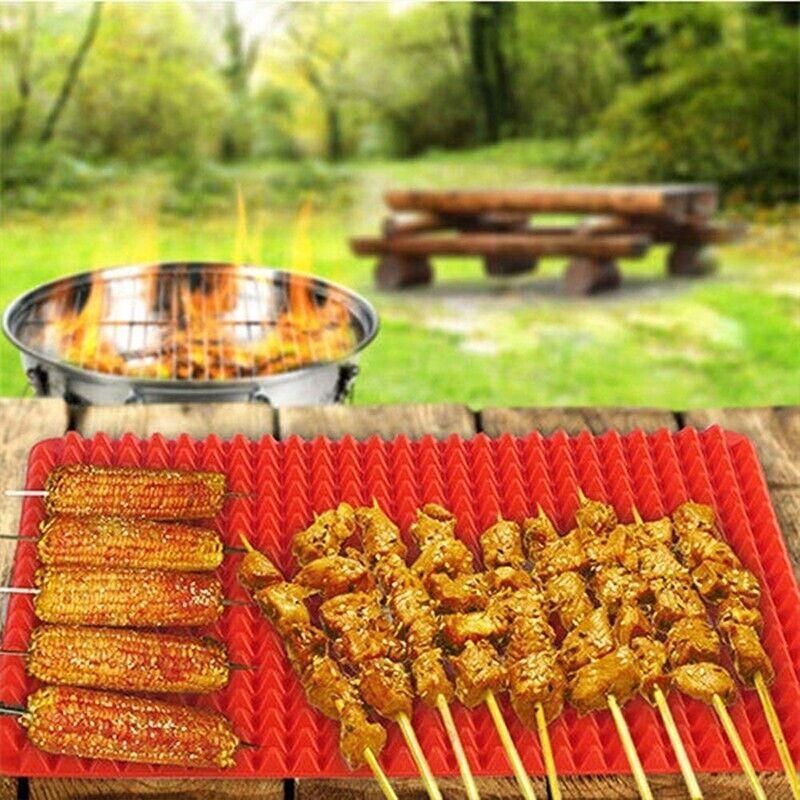 Tray Oven Pan Baking Mat Mould Sheet Liner Non-Stick Silicone Cook Pyramid view 4