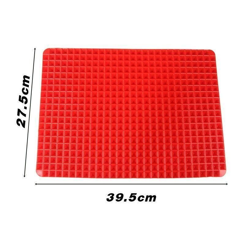 Tray Oven Pan Baking Mat Mould Sheet Liner Non-Stick Silicone Cook Pyramid view 6