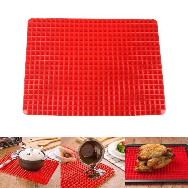 Tray Oven Pan Baking Mat Mould Sheet Liner Non-Stick Silicone Cook Pyramid view 9