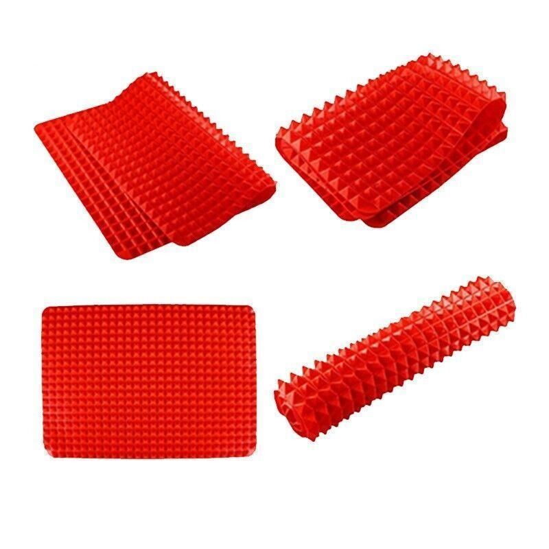 Tray Oven Pan Baking Mat Mould Sheet Liner Non-Stick Silicone Cook Pyramid view 10