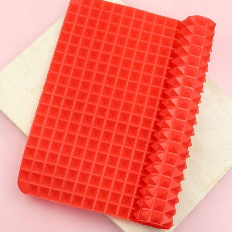 Tray Oven Pan Baking Mat Mould Sheet Liner Non-Stick Silicone Cook Pyramid view 12