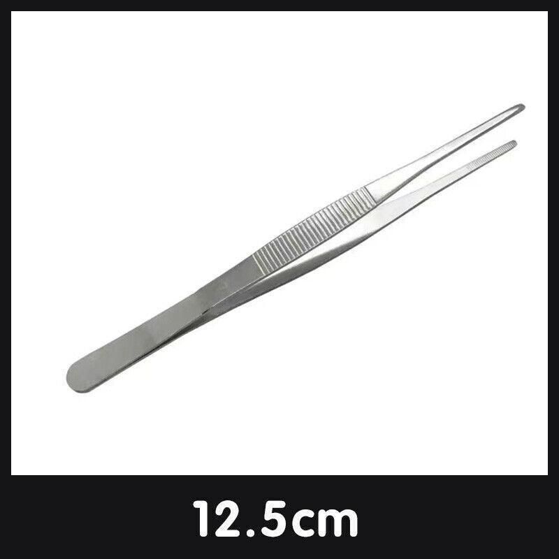 Kitchen Tweezers Silver Garden Tweezer For Professional Use Craft Home Long Au view 8