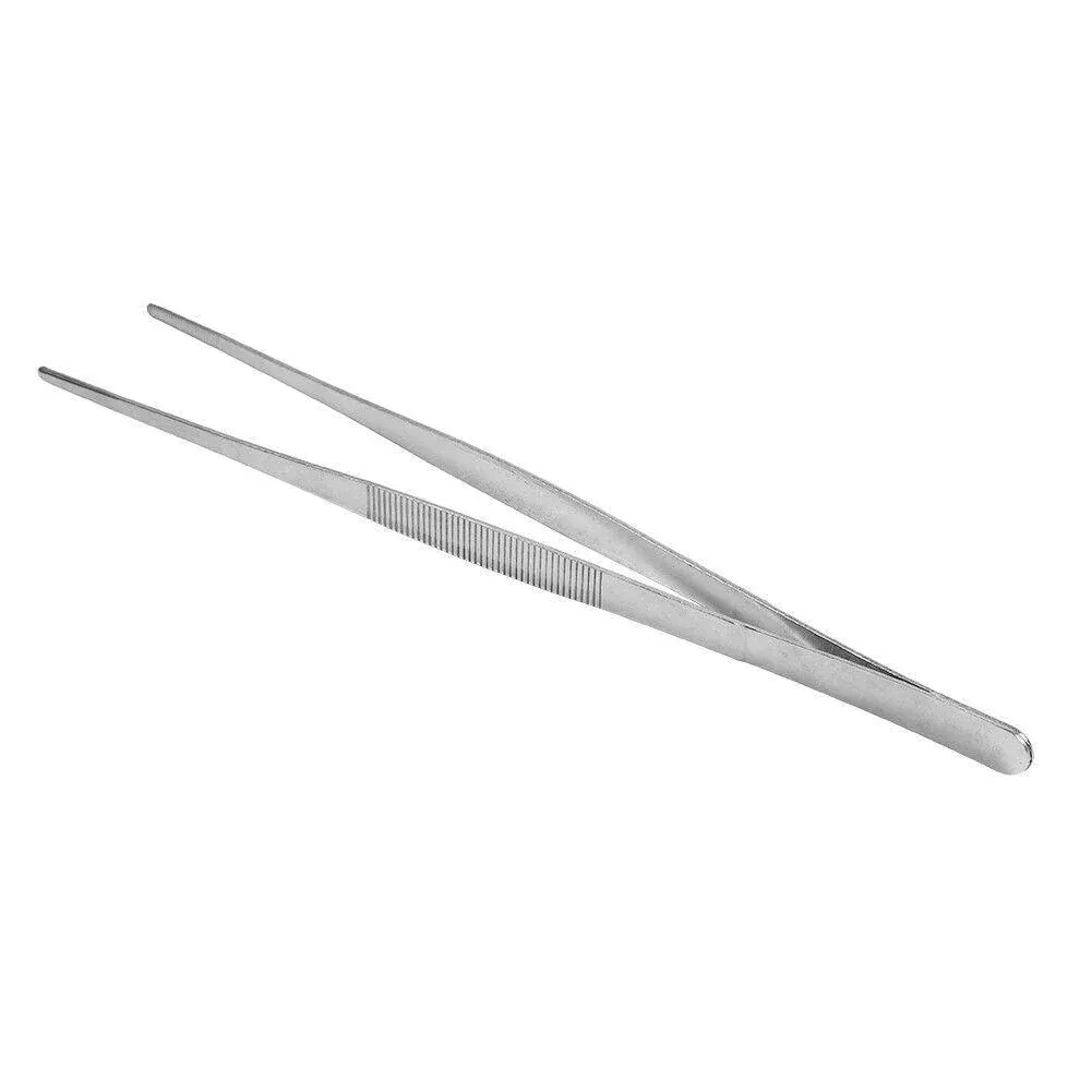 Kitchen Tweezers Silver Garden Tweezer For Professional Use Craft Home Long Au