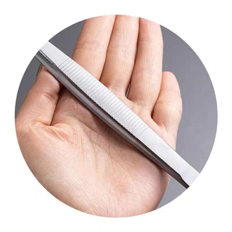 Kitchen Tweezers Silver Garden Tweezer For Professional Use Craft Home Long Au view 5