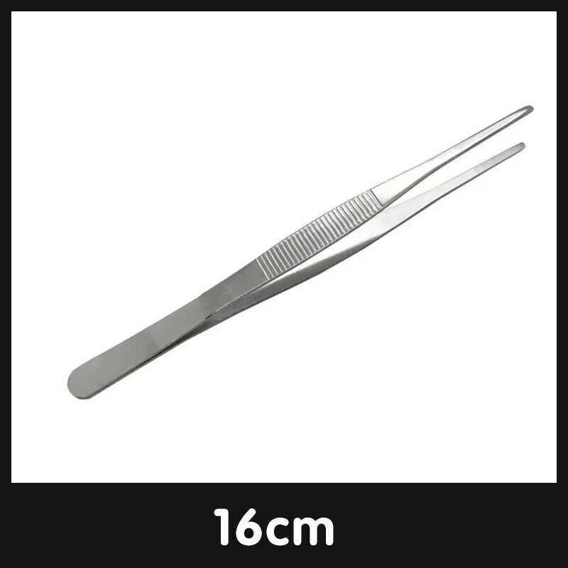 Kitchen Tweezers Silver Garden Tweezer For Professional Use Craft Home Long Au view 9