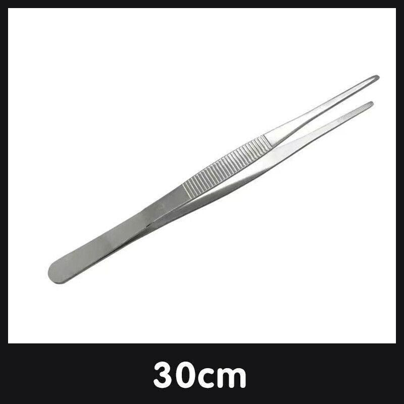Kitchen Tweezers Silver Garden Tweezer For Professional Use Craft Home Long Au view 12