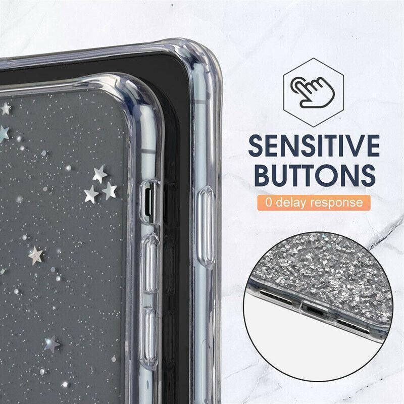 For Samsung Galaxy S20 Fe S21 Ultra S20 Shockproof Bling Glitter Soft Case view 3