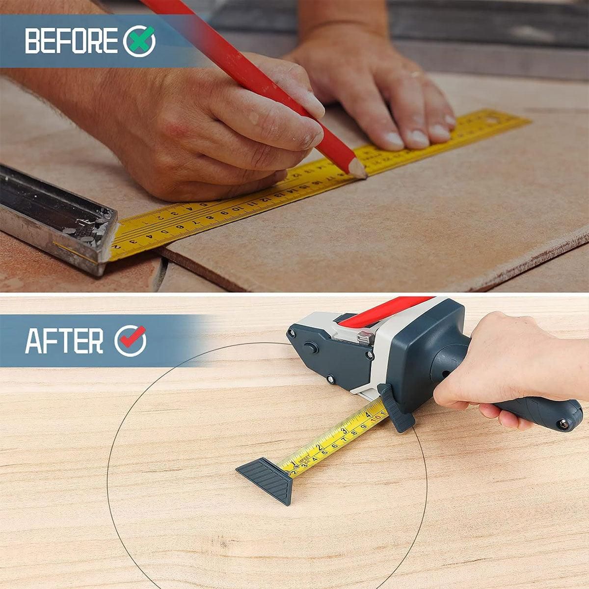 Drywall Gypsum Board Cutter Woodworking Special Knife Compasses for Decoration view 7