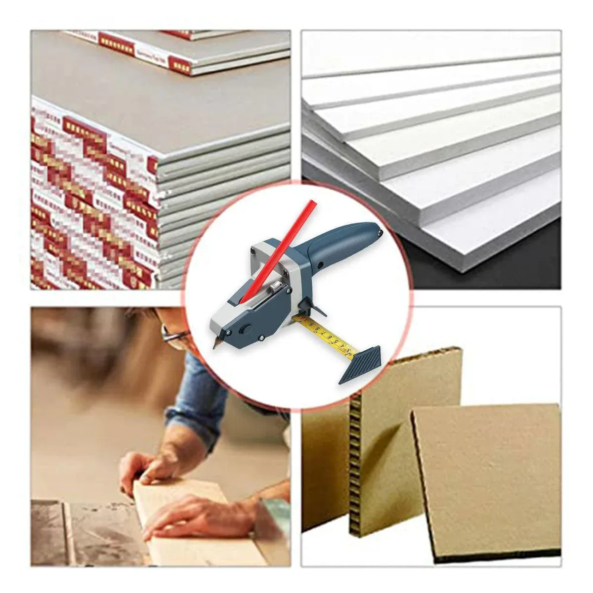 Drywall Gypsum Board Cutter Woodworking Special Knife Compasses for Decoration view 15