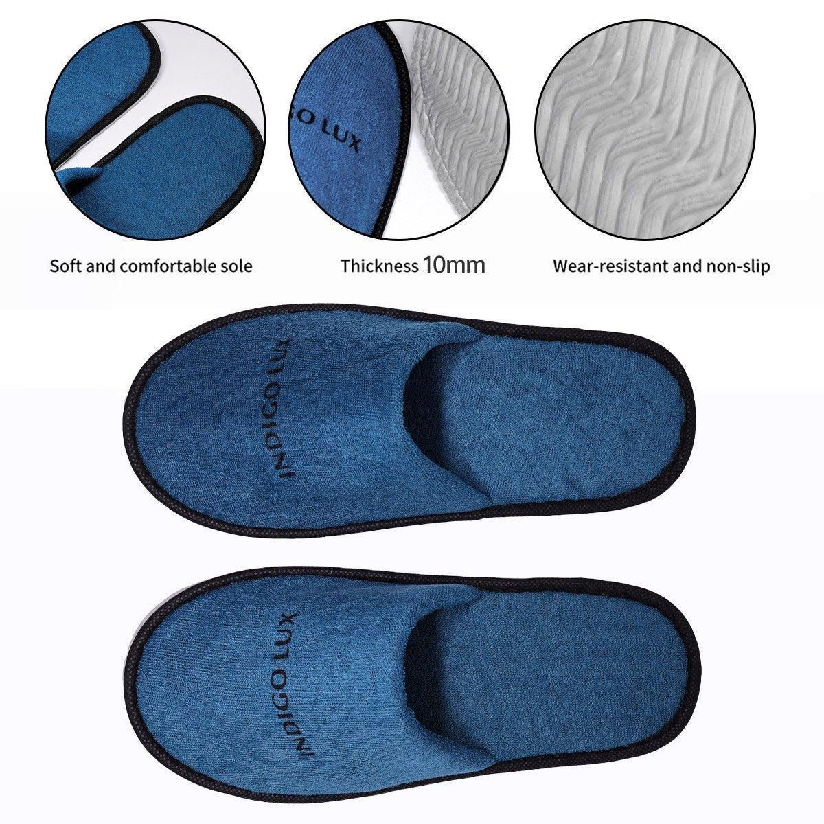 30 Pairs Hotel Guesthouse Hospitality Slippers for Household Comfort and Use view 7