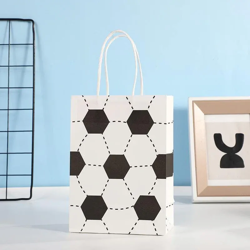 30PCS Fashion Ball Kraft Paper Gift Bag Festivals gift tote bag Party Favor view 11