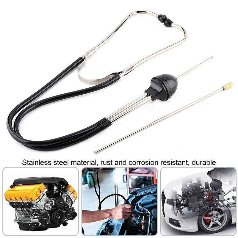 Automotive Engine Stethoscope Noise Diagnostic Tool for Cylinder Sound Detection view 4