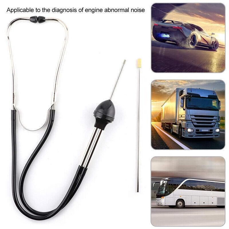 Automotive Engine Stethoscope Noise Diagnostic Tool for Cylinder Sound Detection view 9