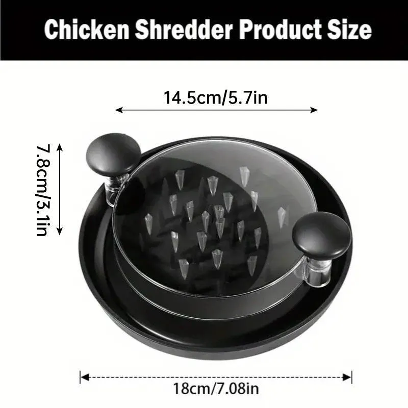 Chicken Breast Shredder Meat Mincer Tear Shredder Handheld Mincing Tool view 4