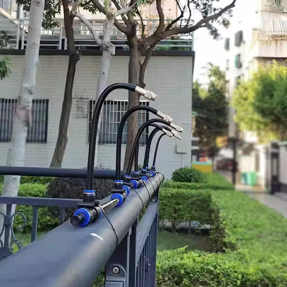 5M 10M 20M Garden Watering System Adjustable Spray Irrigation Hose Sprinkler - 20m view 5