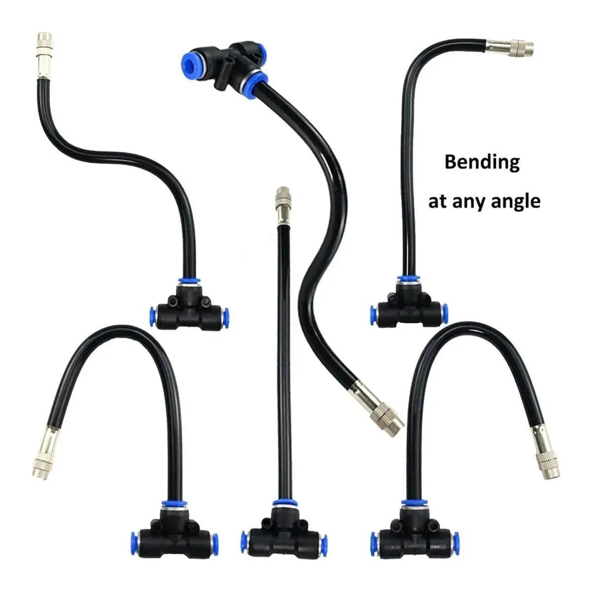 5M 10M 20M Garden Watering System Adjustable Spray Irrigation Hose Sprinkler - 20m view 7