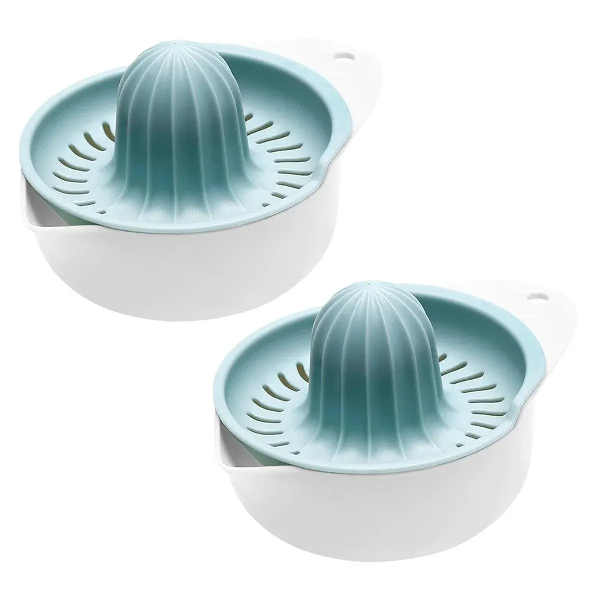 2PCS Home Use Lemon Press Manual Juicer Portable Citrus Squeezer view 2