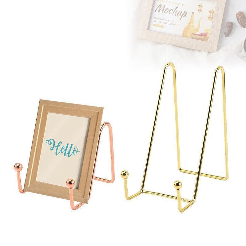 Iron Display Stand Dish Rack-Plate Bowl Picture Frame Photo Book Pedestal view 4