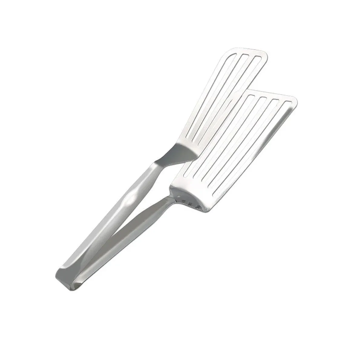 Stainless Steel Steak Tongs Multi-Functional Kitchen Tool for BBQ and Fried Fish view 2