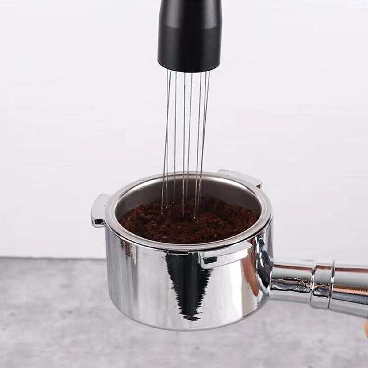 Stainless Steel Coffee Distributor Needle Espresso Stirring Tool Powder Tamper view 8