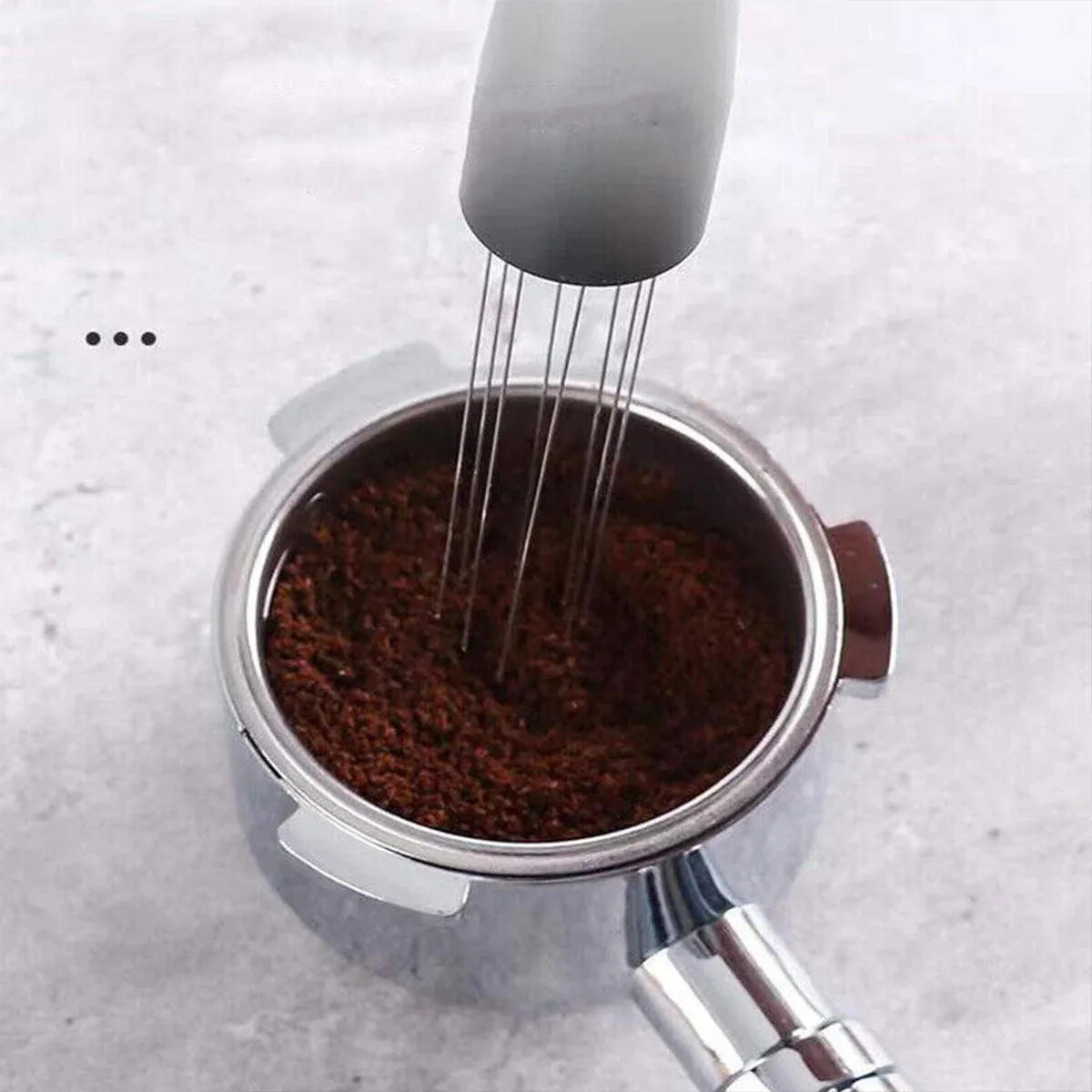 Stainless Steel Coffee Distributor Needle Espresso Stirring Tool Powder Tamper view 9