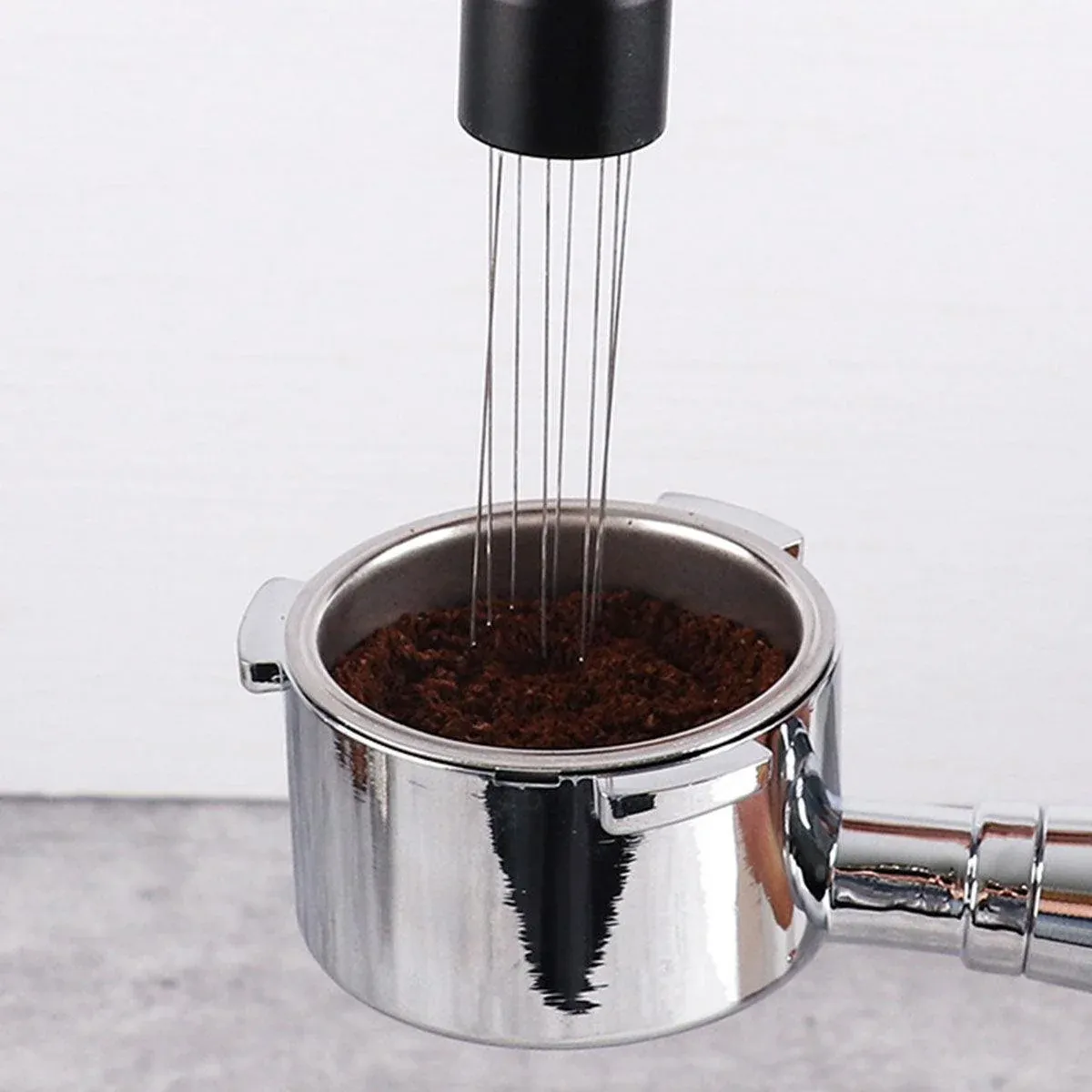 Stainless Steel Coffee Distributor Needle Espresso Stirring Tool Powder Tamper view 11