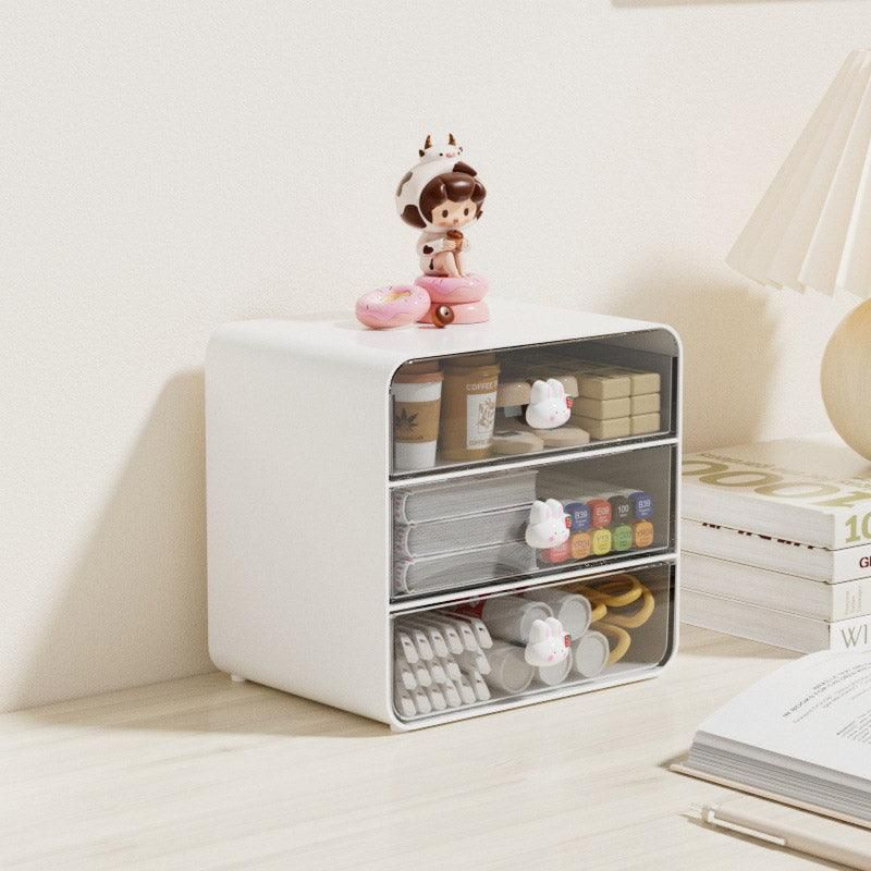 3 Tier Desktop Organizer Drawer Shelf for Office and Home Storage Supplies view 8